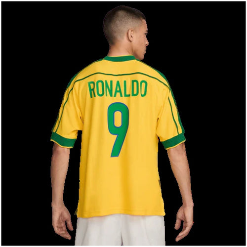 Brazil 1998/99 Retro Jersey - RONALDO #9