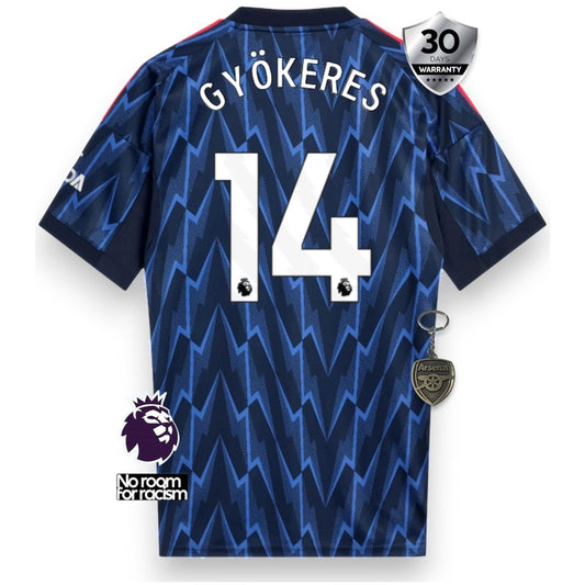 Arsenal Away Jersey 2025/26 - Gyökeres #14
