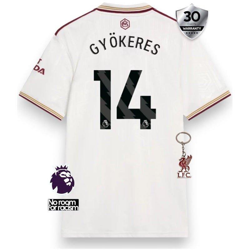 Arsenal Third Jersey 2025/26 - Gyökeres #14