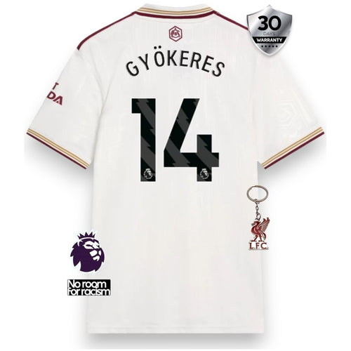 Arsenal Third Jersey 2025/26 - Gyökeres #14