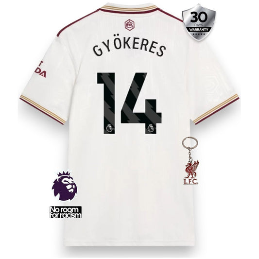 Arsenal Third Jersey 2025/26 - Gyökeres #14