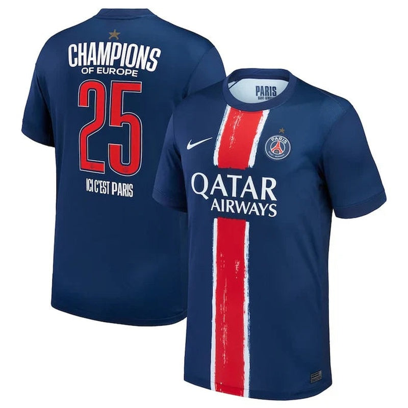 PSG 2025 European Champions 1 Star Jersey