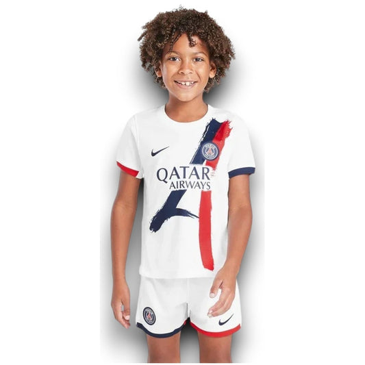 Kids Paris Saint Germain Away Kit 2025/26