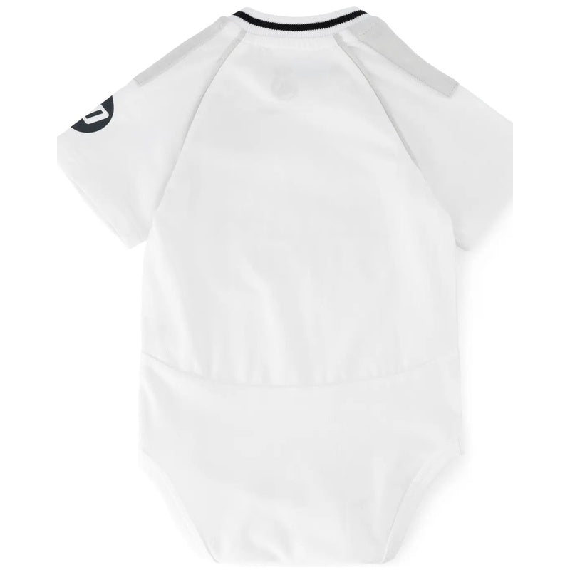 Real Madrid Baby Home Body Short Sleeve White 25/26