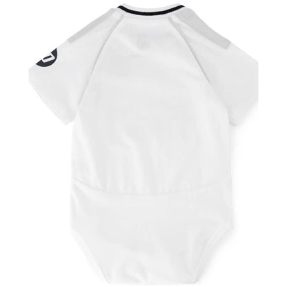 Real Madrid Baby Home Body Short Sleeve White 25/26