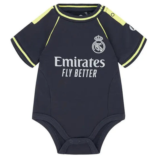 Real Madrid Baby Away Body Short Sleeve White 25/26