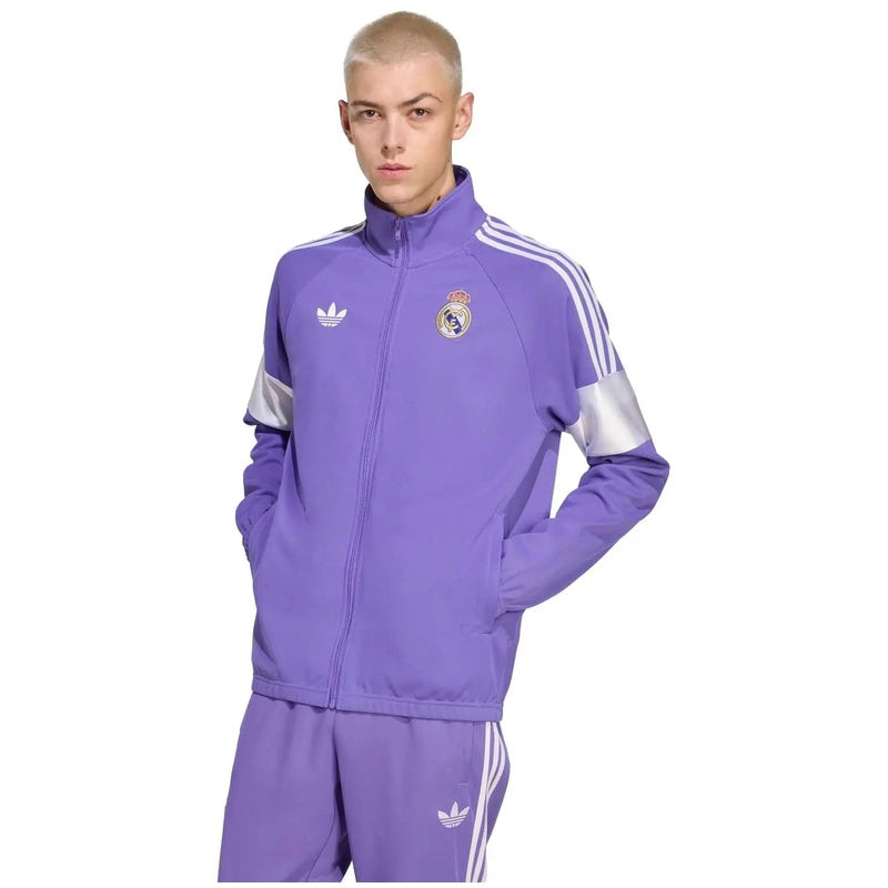Real Madrid Adidas Originals LFSTLR Track Top 25/26 Purple