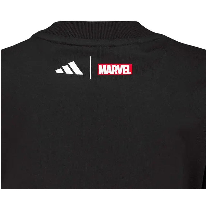 Real Madrid Kids Adidas x Marvel T-Shirt 25/26 Black