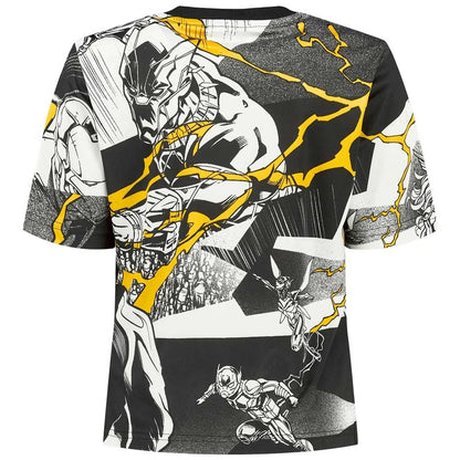 Real Madrid Kids Adidas x Marvel Warm Up Shirt 25/26 White/Black