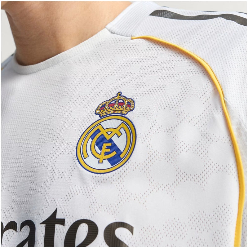 Real Madrid Home Long Sleeve Player Jersey 25/26