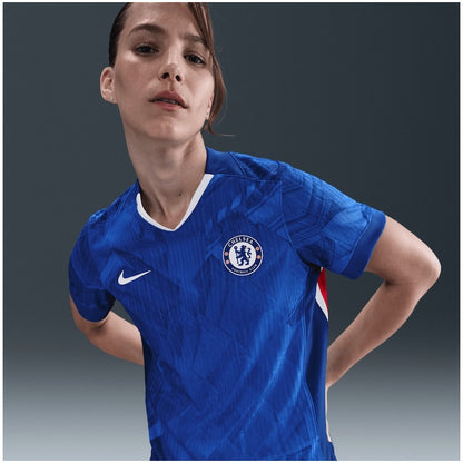 Chelsea Home 25/26 with World Champions 25 printing - Womens