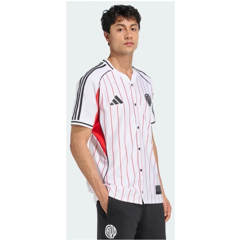 River Plate US Pack Full-Button Baseball Jersey