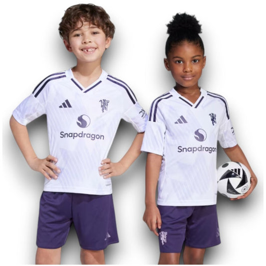 Kids Manchester United Away Kit 2025/26