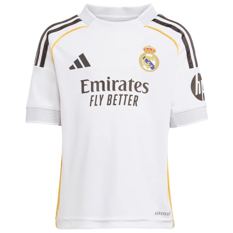 Kids Kit Real Madrid Home Fan Jersey 2025/26