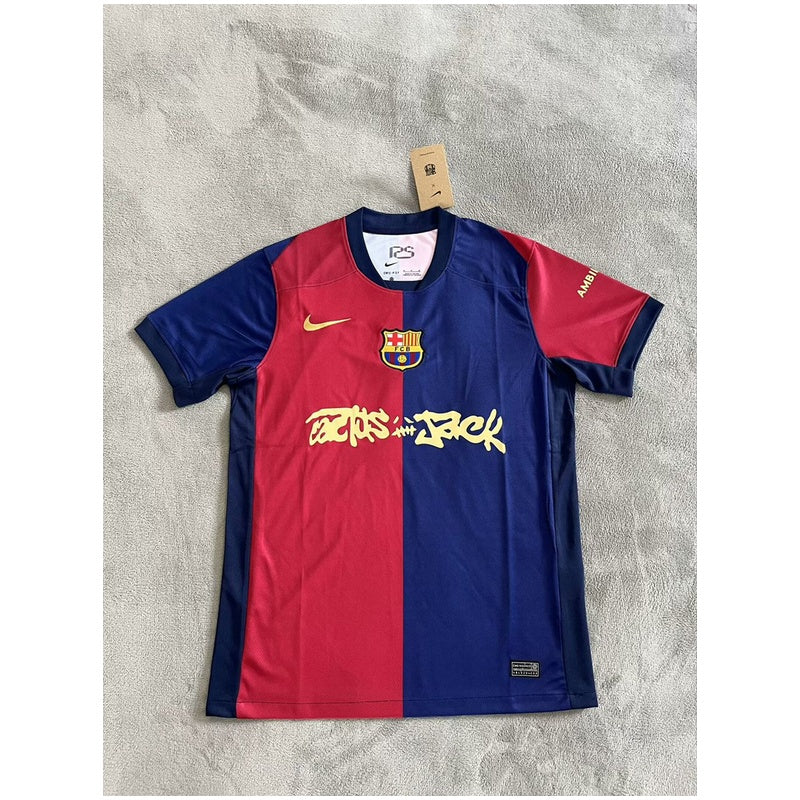 Barcelona Home Jersey X Travis Scott