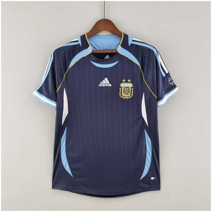 Argentina Retro 2006 Away Jersey - Messi #19