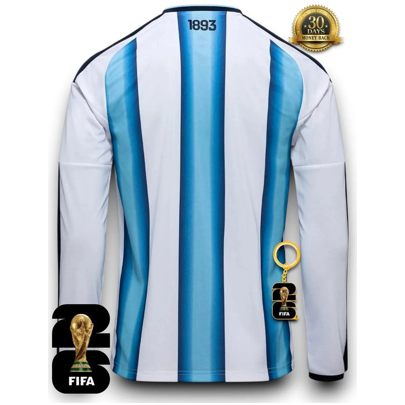 Argentina World Cup 2026 Home Jersey - Long Sleeve