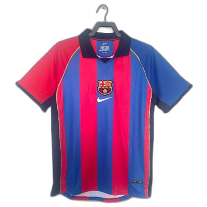 Barcelona 01/02 I Home Jersey - Retro Version