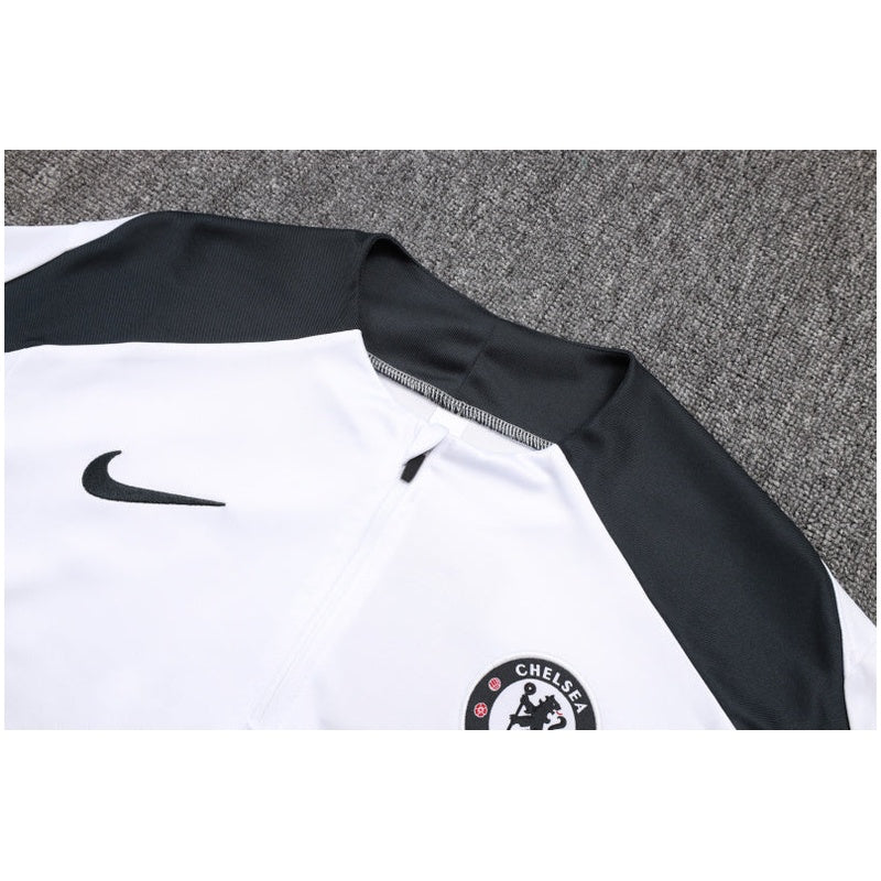 Chelsea Pre-Match White Tracksuit 25/26