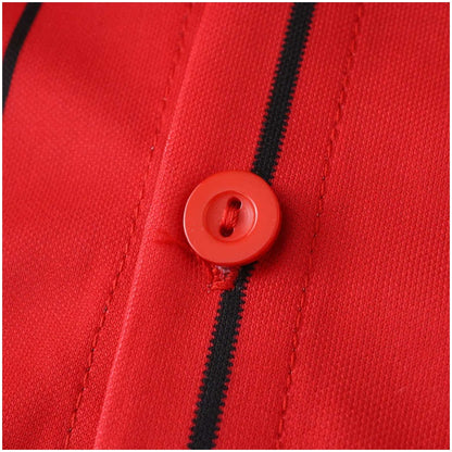 Flamengo US Pack Full-Button Baseball Jersey