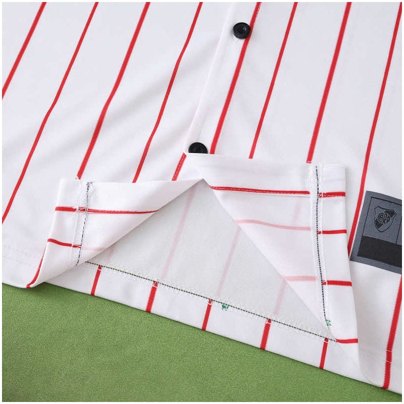 River Plate US Pack Full-Button Baseball Jersey