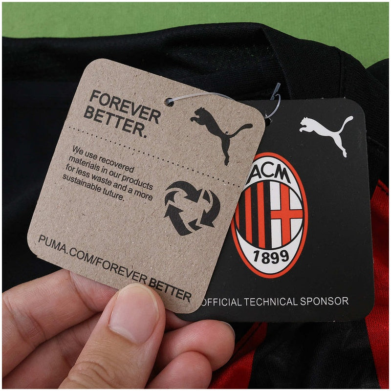 AC Milan Home Jersey 2025/26 Player Version - Long Sleeve