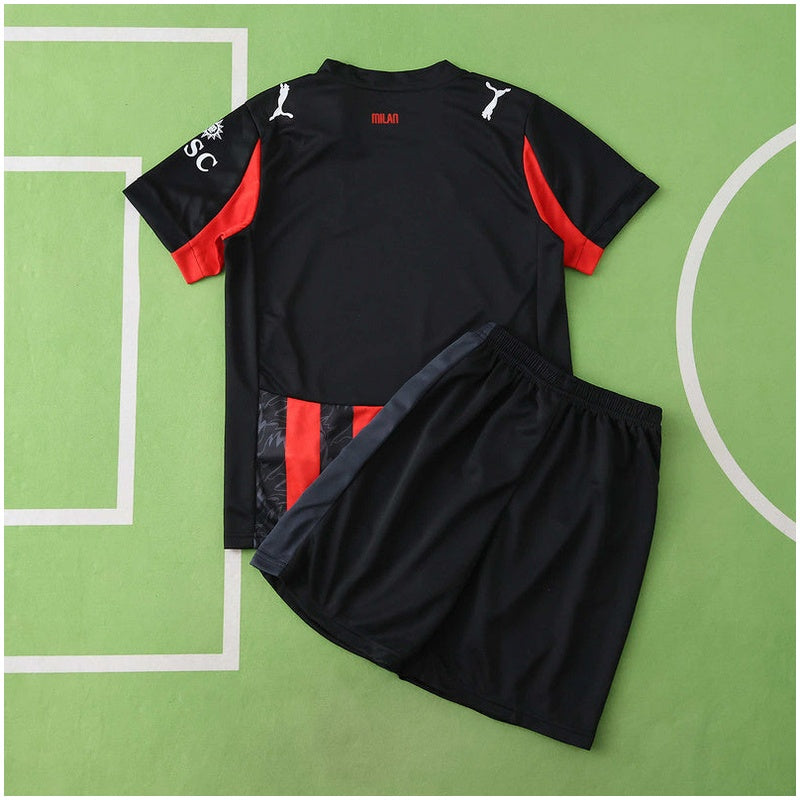 Kids AC Milan Home Kit 2025/26