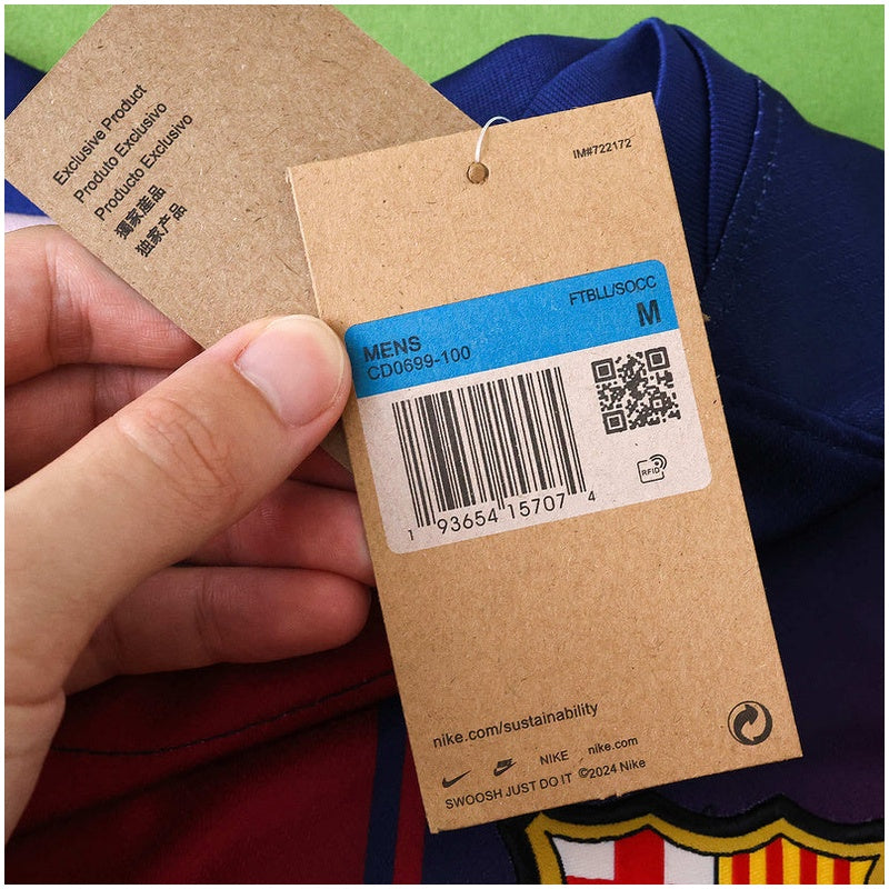 Barcelona 25/26 Home Jersey - Long Sleeve
