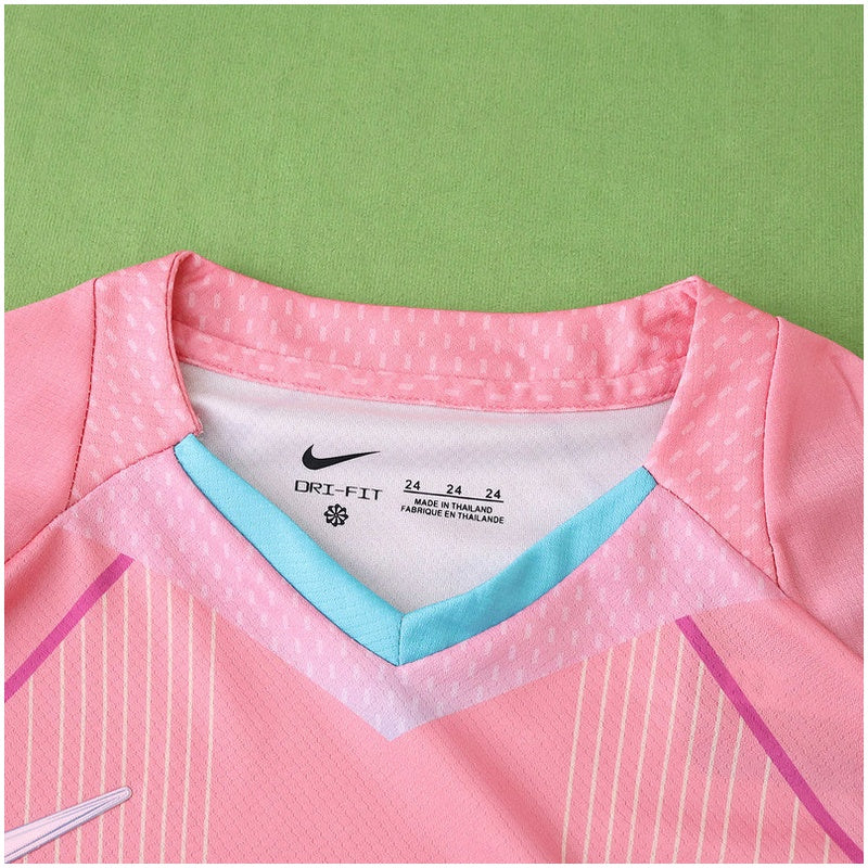 Kids Barcelona Special Edition Jersey Pink Kit 2025/26