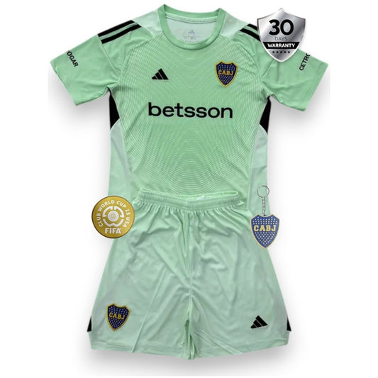 Kids Boca Juniors Goalkeeper Green 2025/26