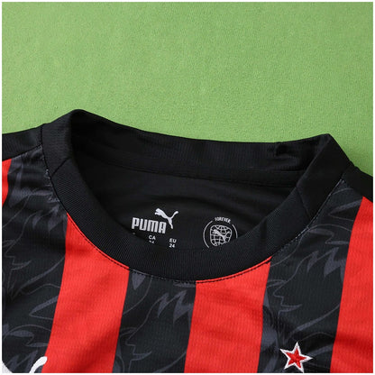 Kids AC Milan Home Kit 2025/26