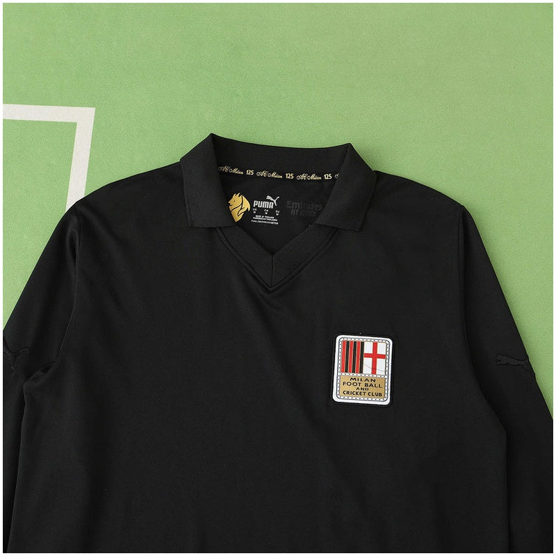 AC Milan 125th Anniversary Goakeeper Jersey - Black