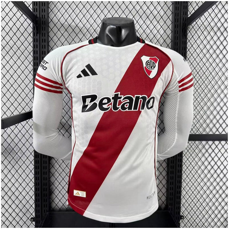 River Plate Home Player Jersey 25/26 - Long Sleeve