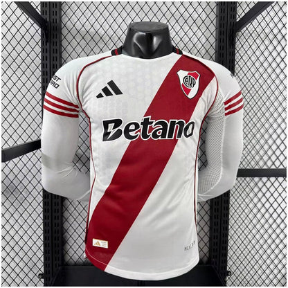 River Plate Home Player Jersey 25/26 - Long Sleeve