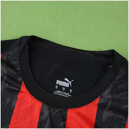 AC Milan Home Jersey 2025/26 Player Version - Long Sleeve