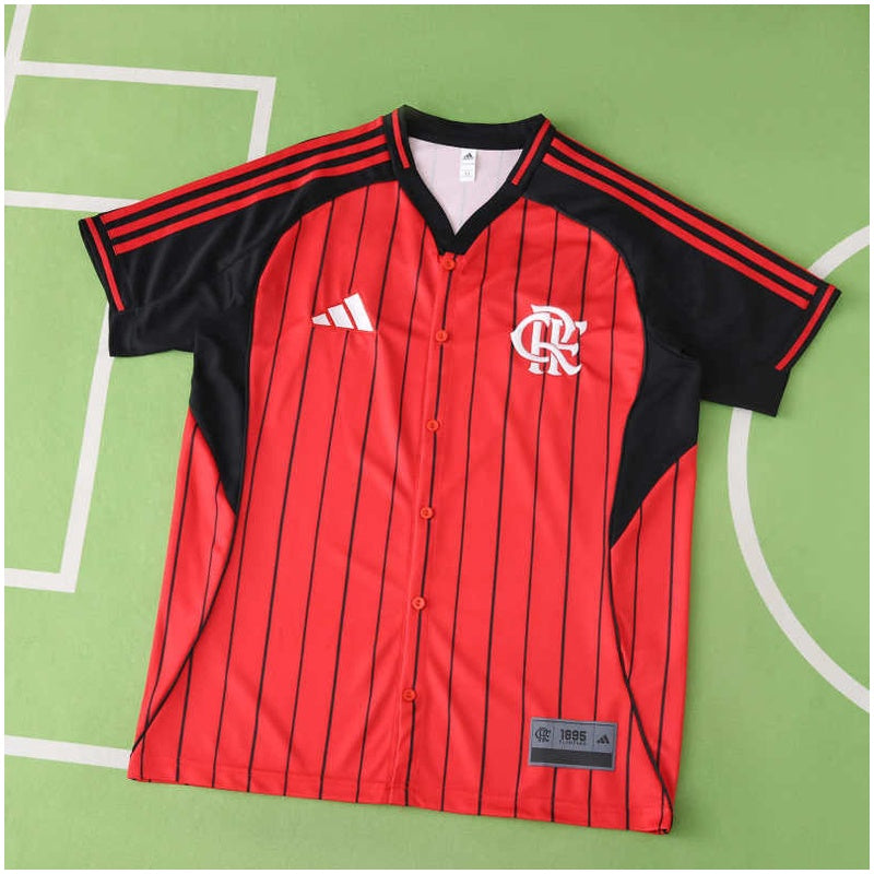 Flamengo US Pack Full-Button Baseball Jersey