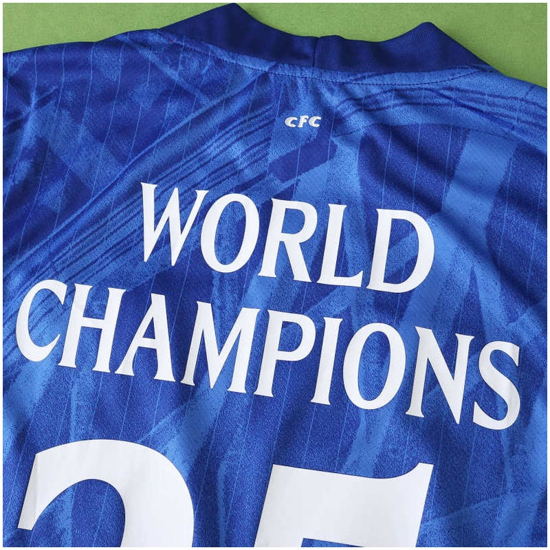 Chelsea Home Jersey 25/26 with World Champions 25 printing