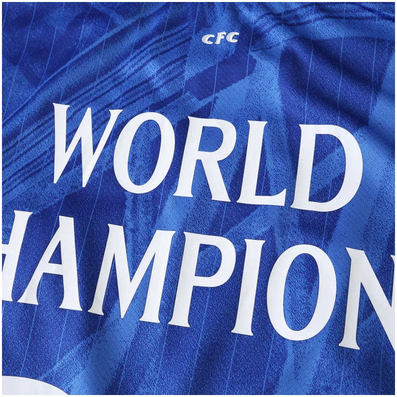 Chelsea Home 25/26 with World Champions 25 printing - Womens