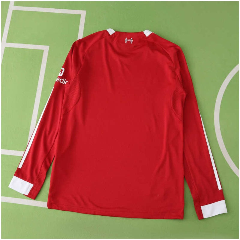Liverpool Home Player Jersey 2025/26 - Long Sleeve