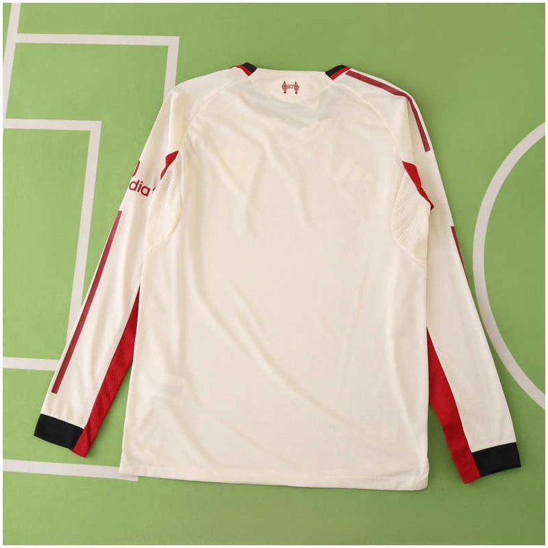 Liverpool Away Player Jersey 2025/26 - Long Sleeve