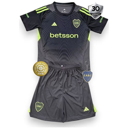 Kids Boca Juniors Goalkeeper Black 2025/26