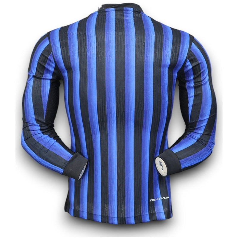 Inter Milan Home 2025/2026 Player Jersey - Long Sleeve