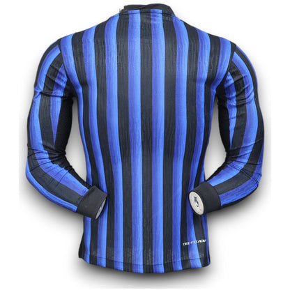 Inter Milan Home 2025/2026 Player Jersey - Long Sleeve