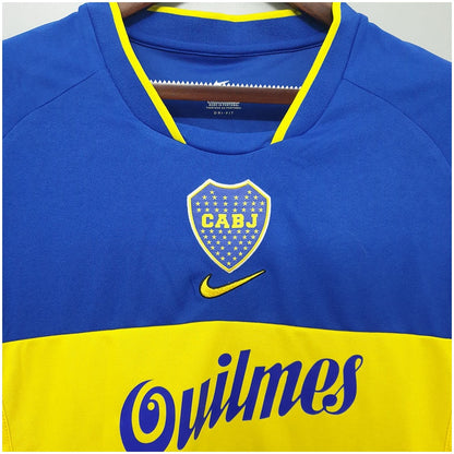 Boca Juniors 2001 Home Jersey - Retro Version