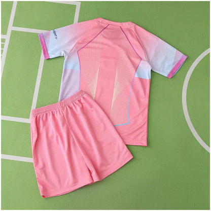 Kids Barcelona Special Edition Jersey Pink Kit 2025/26