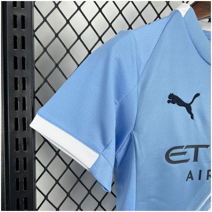Kids Manchester City Home Kit 2025/26