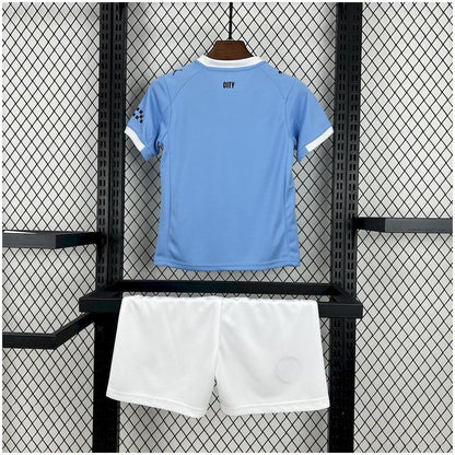 Kids Manchester City Home Kit 2025/26