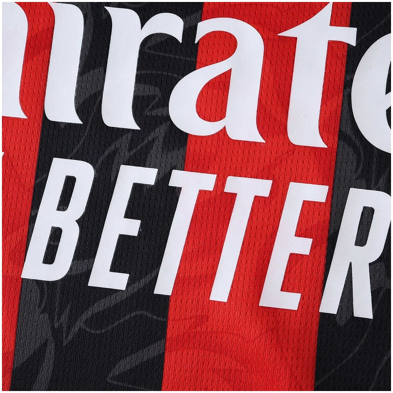 AC Milan Home Jersey 2025/26 - Long Sleeve