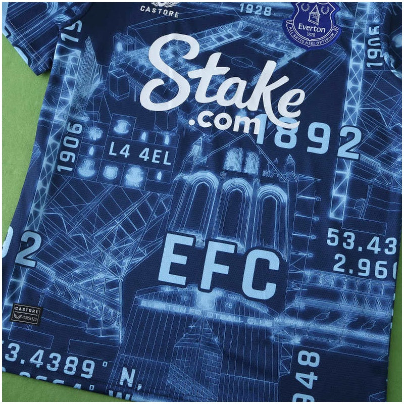Everton 2025/26 Concept Version Jersey