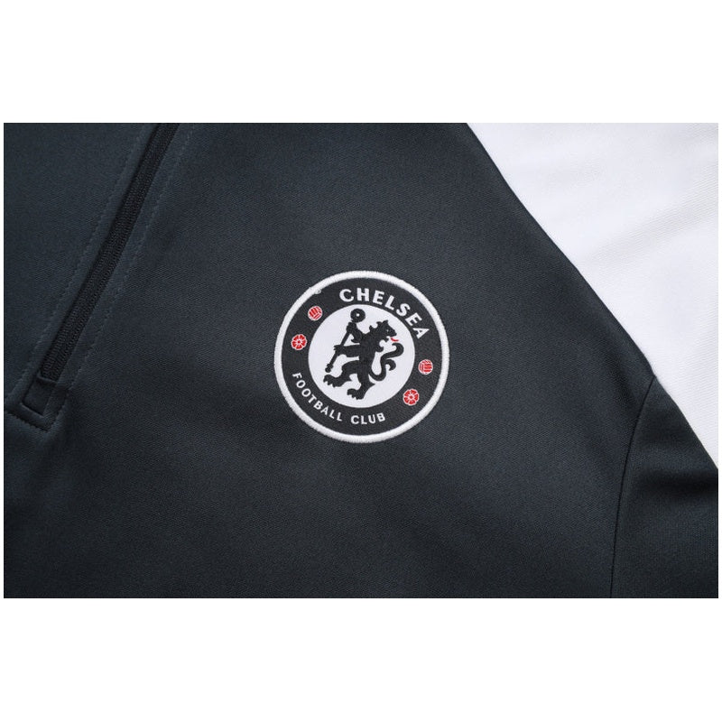 Chelsea Pre-Match Black Tracksuit 25/26